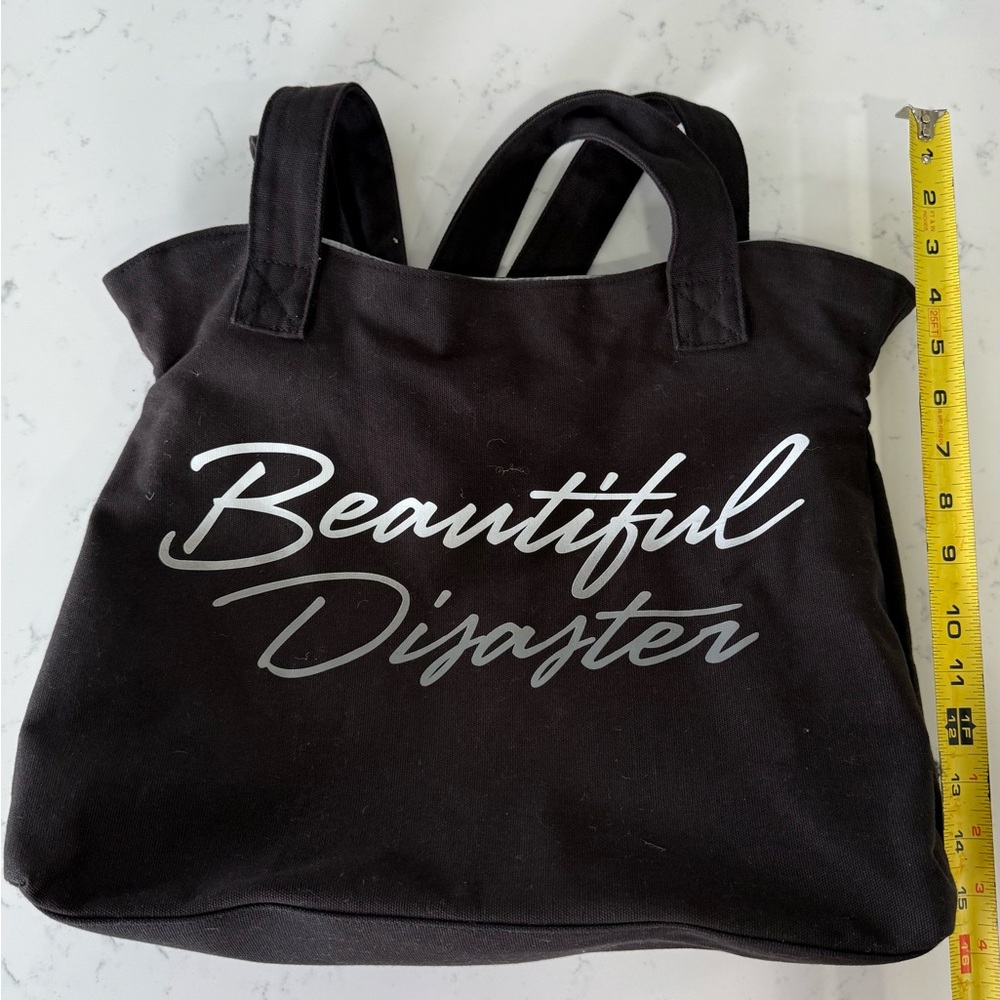 Beautiful Disaster tote bag